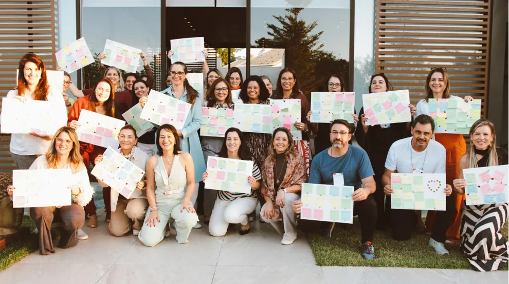 Turma de facilitadores formados