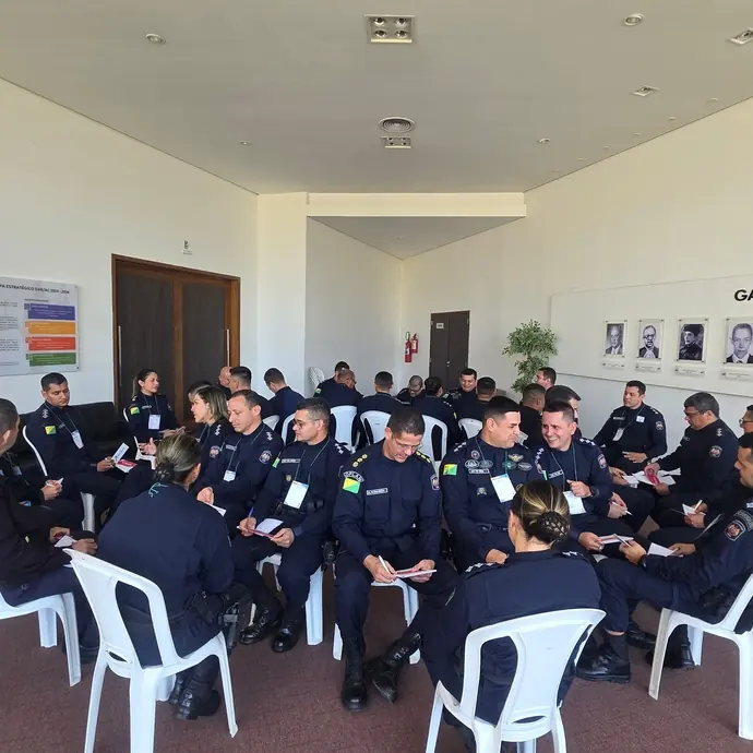 Treinamento com equipe de segurança